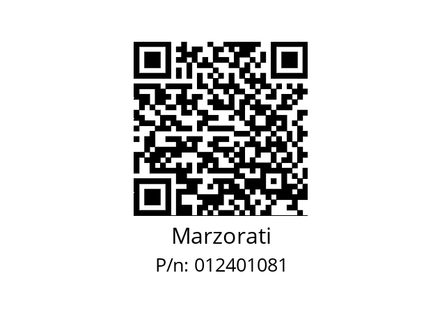   Marzorati 012401081