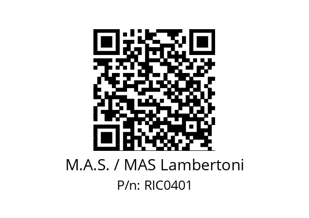   M.A.S. / MAS Lambertoni RIC0401