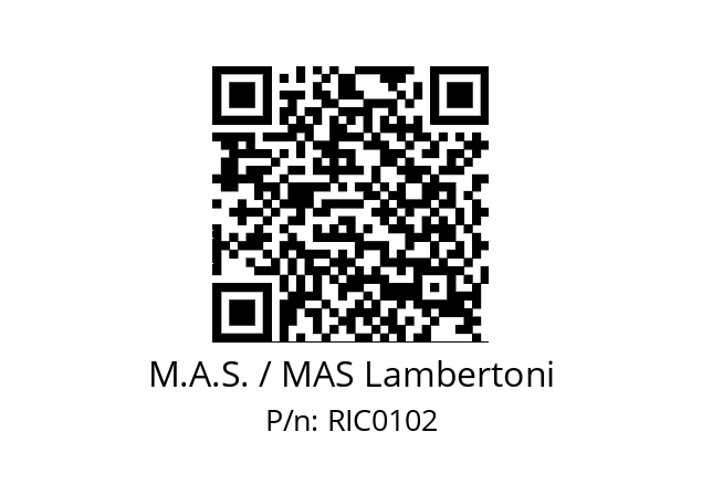   M.A.S. / MAS Lambertoni RIC0102