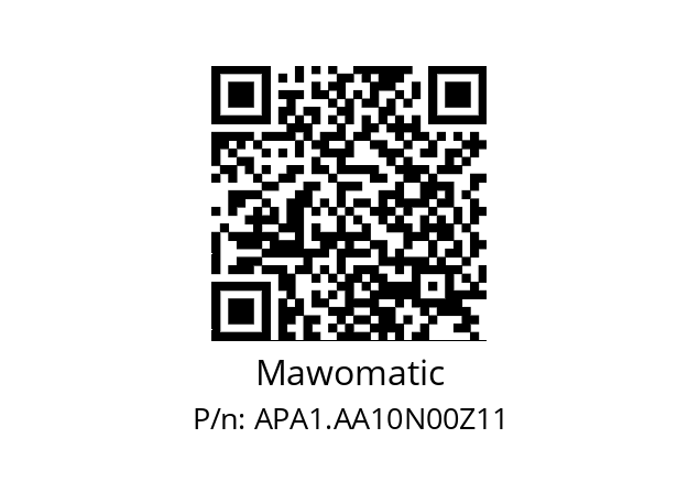   Mawomatic APA1.AA10N00Z11