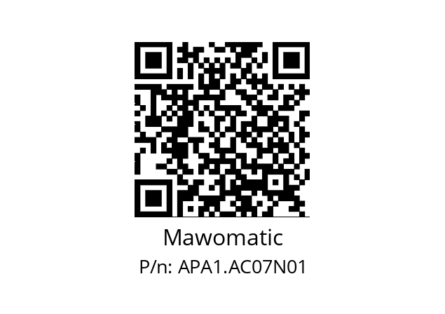   Mawomatic APA1.AC07N01