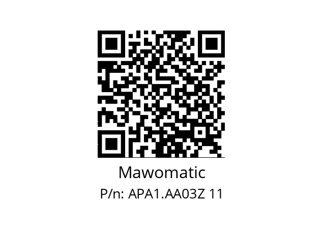   Mawomatic APA1.AA03Z 11