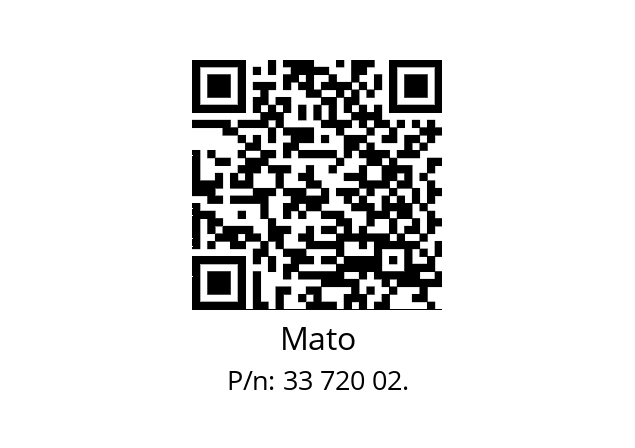   Mato 33 720 02.