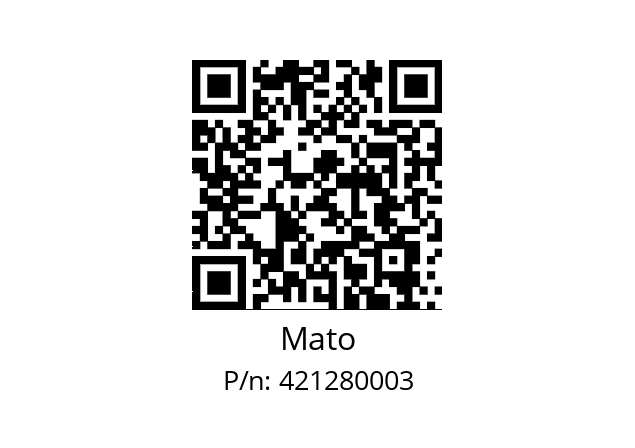   Mato 421280003