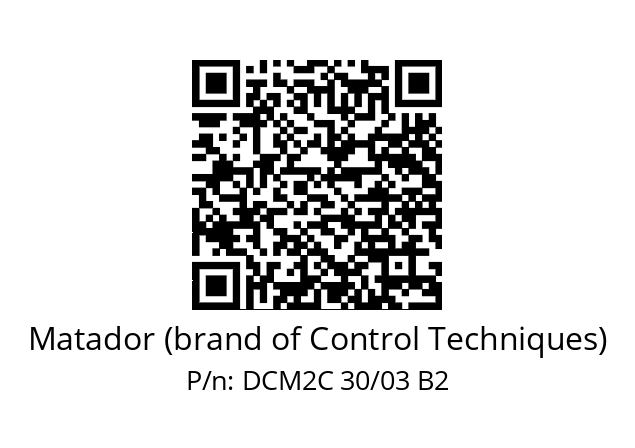   Matador (brand of Control Techniques) DCM2C 30/03 B2