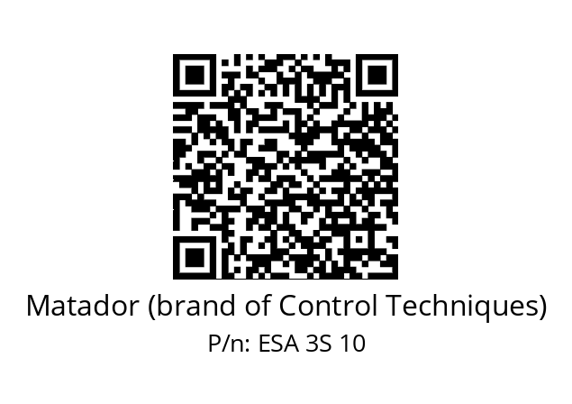   Matador (brand of Control Techniques) ESA 3S 10