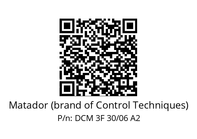   Matador (brand of Control Techniques) DCM 3F 30/06 A2