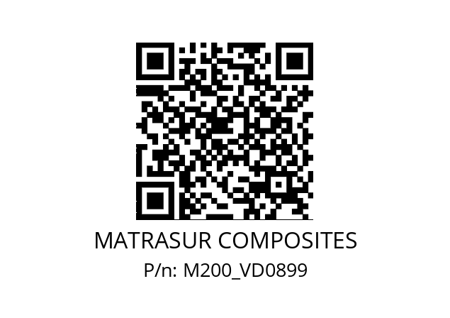   MATRASUR COMPOSITES M200_VD0899