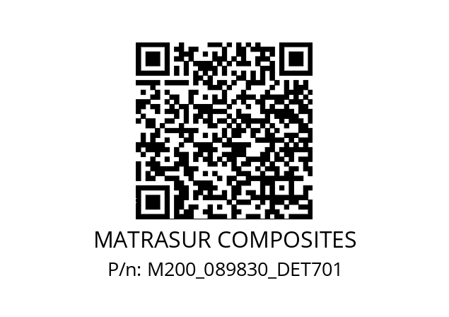   MATRASUR COMPOSITES M200_089830_DET701