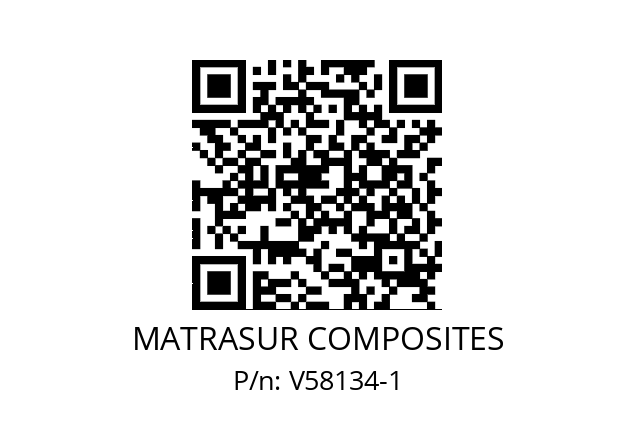   MATRASUR COMPOSITES V58134-1