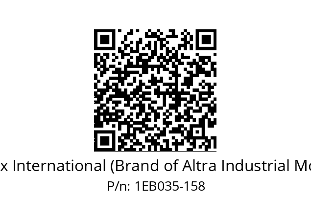   Matrix International (Brand of Altra Industrial Motion) 1EB035-158