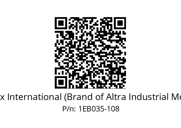   Matrix International (Brand of Altra Industrial Motion) 1EB035-108