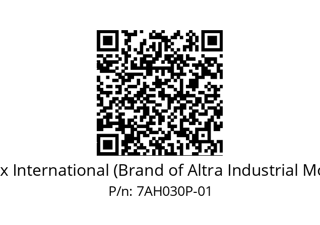   Matrix International (Brand of Altra Industrial Motion) 7AH030P-01