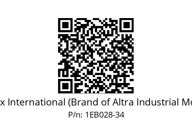   Matrix International (Brand of Altra Industrial Motion) 1EB028-34