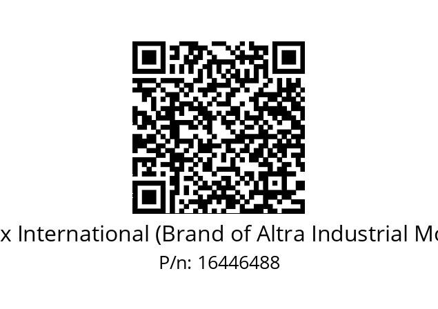   Matrix International (Brand of Altra Industrial Motion) 16446488