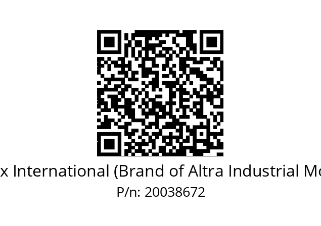   Matrix International (Brand of Altra Industrial Motion) 20038672