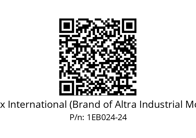   Matrix International (Brand of Altra Industrial Motion) 1EB024-24