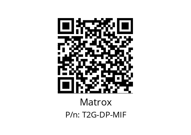   Matrox T2G-DP-MIF