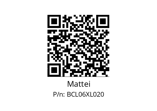   Mattei BCL06XL020