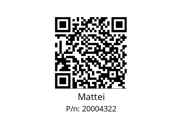  CR31I40626 Mattei 20004322