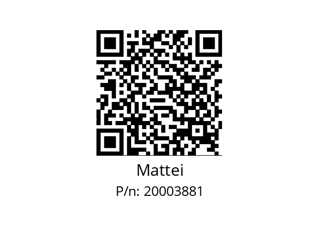  CR21D11031 Mattei 20003881