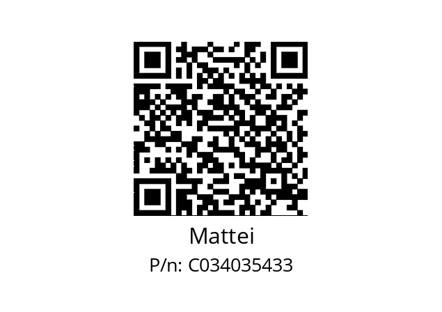   Mattei C034035433