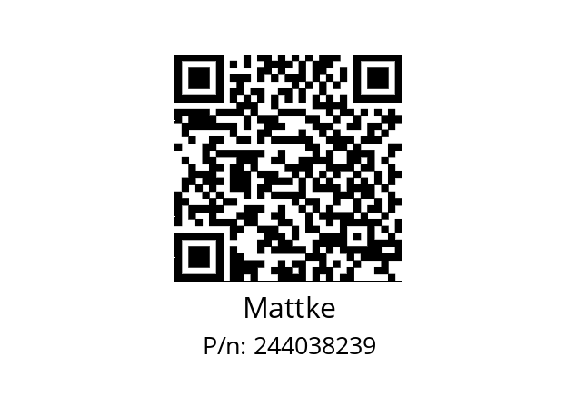   Mattke 244038239