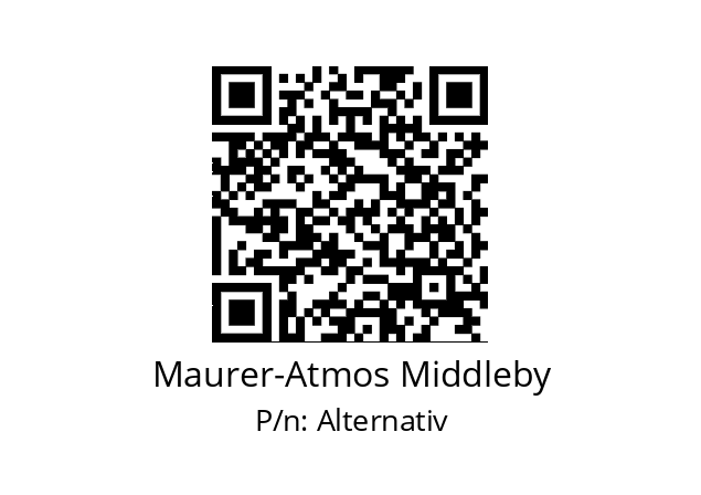   Maurer-Atmos Middleby Alternativ