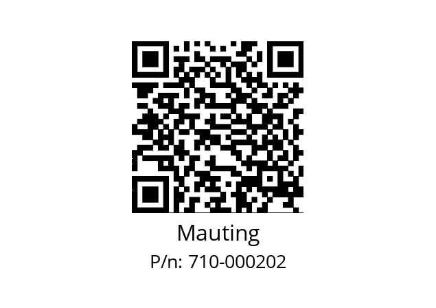   Mauting 710-000202