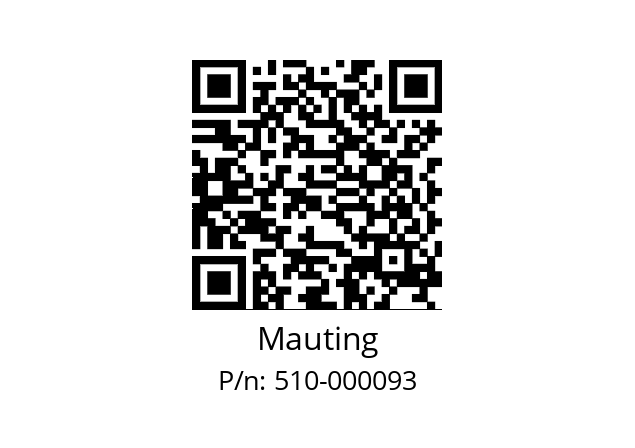   Mauting 510-000093