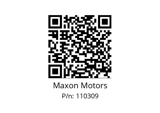   Maxon Motors 110309