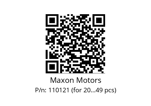   Maxon Motors 110121 (for 20...49 pcs)