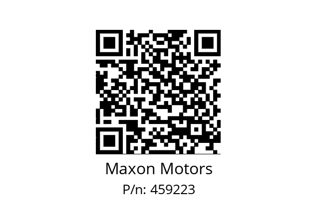   Maxon Motors 459223