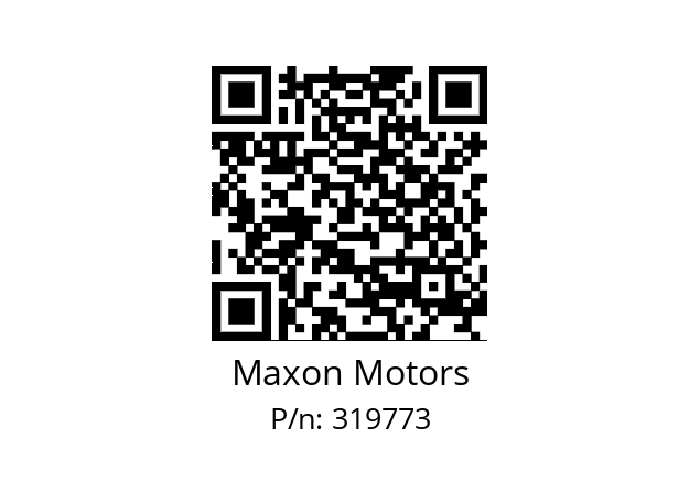   Maxon Motors 319773