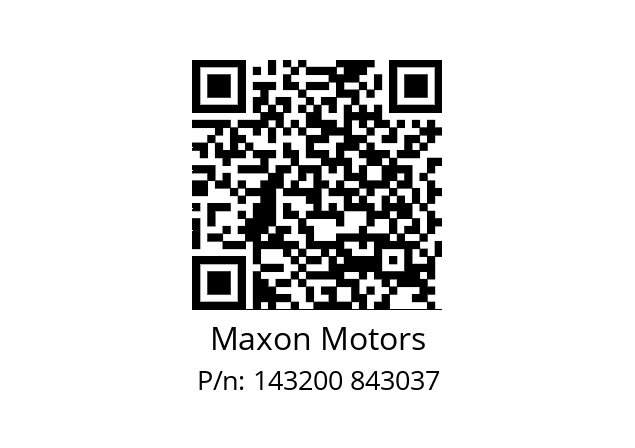   Maxon Motors 143200 843037