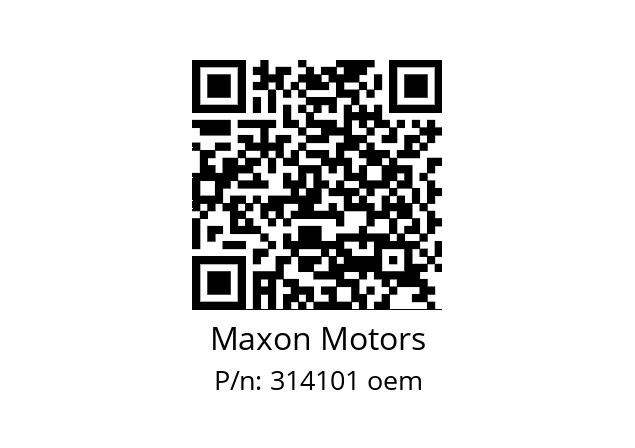   Maxon Motors 314101 oem