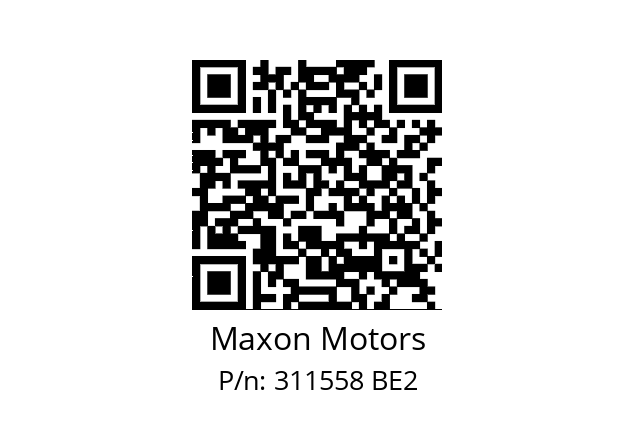   Maxon Motors 311558 BE2