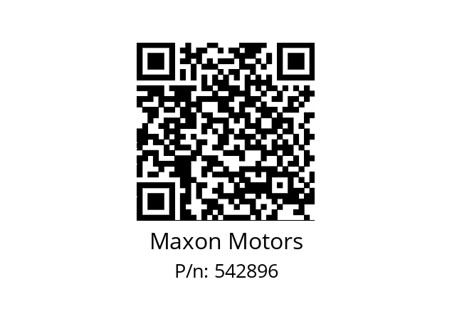   Maxon Motors 542896