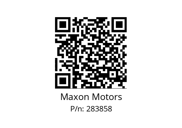   Maxon Motors 283858