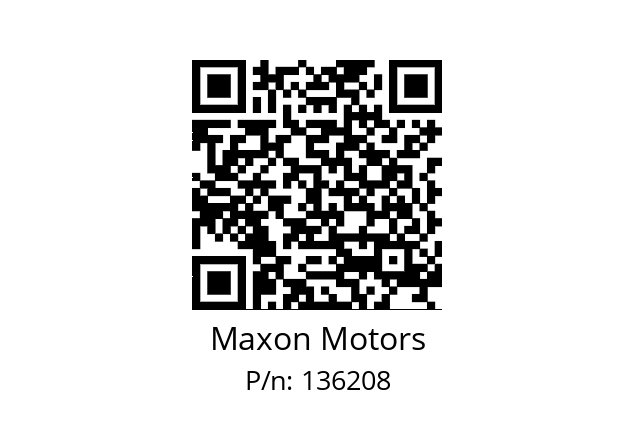   Maxon Motors 136208