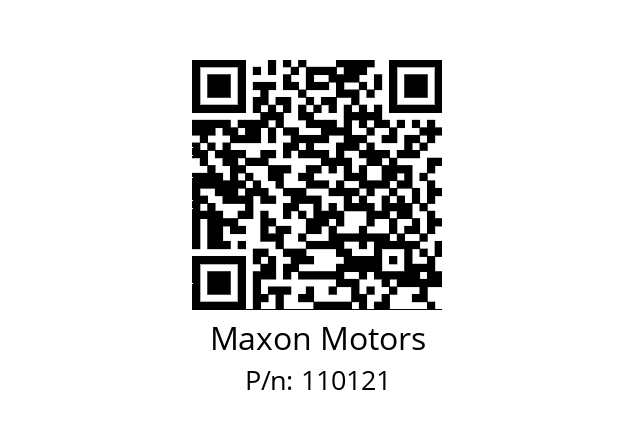   Maxon Motors 110121