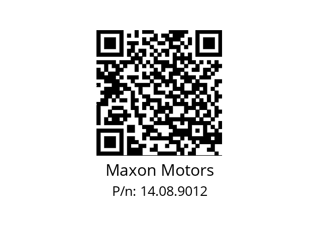   Maxon Motors 14.08.9012