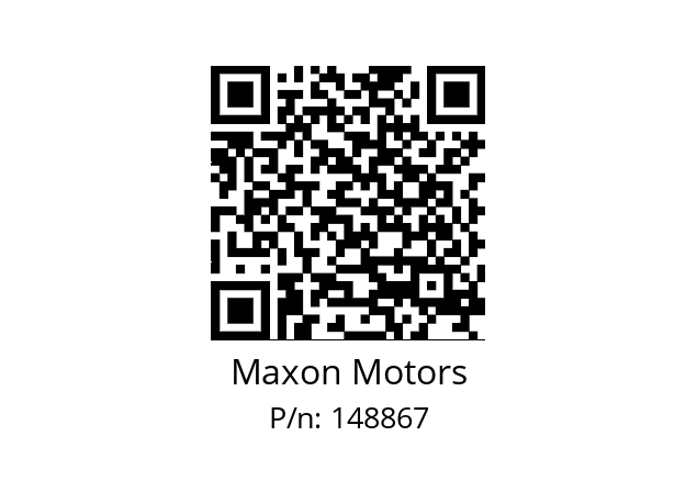   Maxon Motors 148867