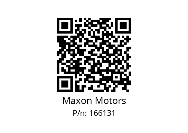   Maxon Motors 166131