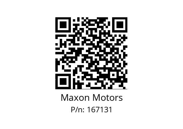   Maxon Motors 167131