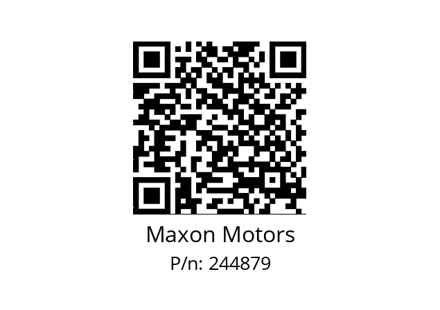   Maxon Motors 244879