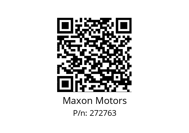   Maxon Motors 272763