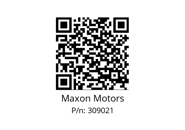   Maxon Motors 309021