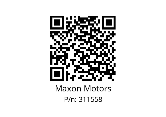   Maxon Motors 311558