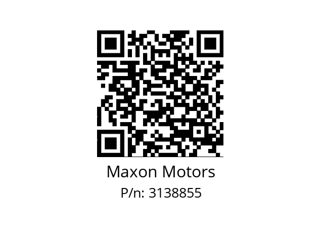   Maxon Motors 3138855